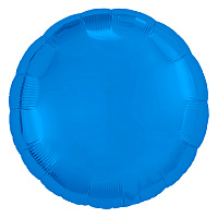 Agura круг 30'/ 76,5 см синий 753323 Фольга