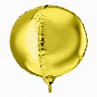 Сфера большая, 33'/84 см Золото 758555 Фольга Агура