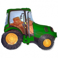 FM фигура большая 901681 Трактор Фольга зеленая
